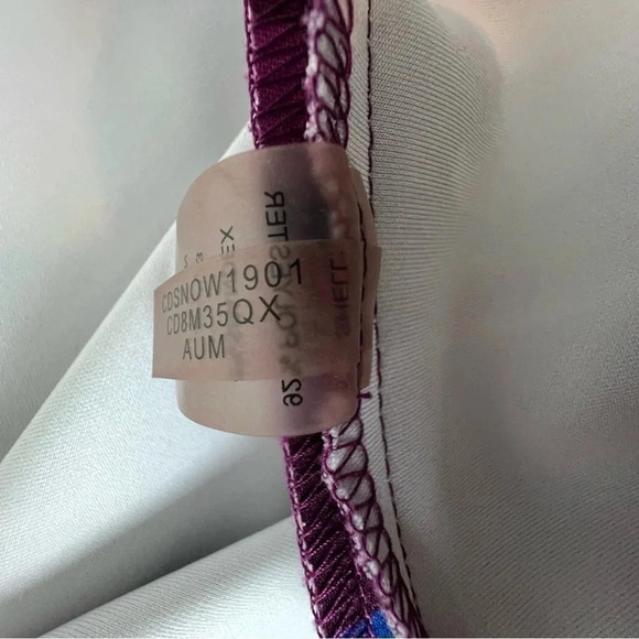 Calvin Klein A Line Striped Multicolor Dress Size 10 - Picture 13 of 16